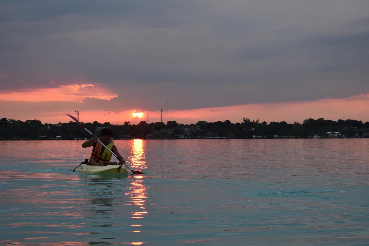 Casa Maya Blue Hotel Bacalar Kültér fotó